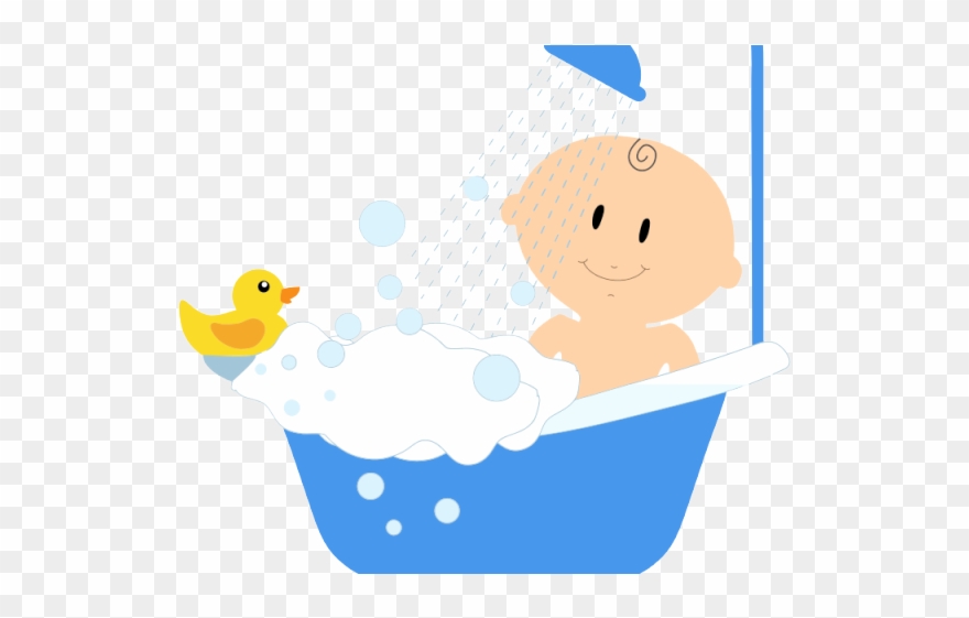 Vector Stock Shower Free On Dumielauxepices - Taking A Shower Clipart - Png Download