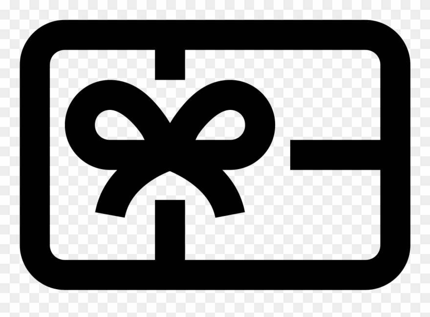 Clipart Stock Gift Icon Free Download - Tarjetas De Regalo Icono - Png Download