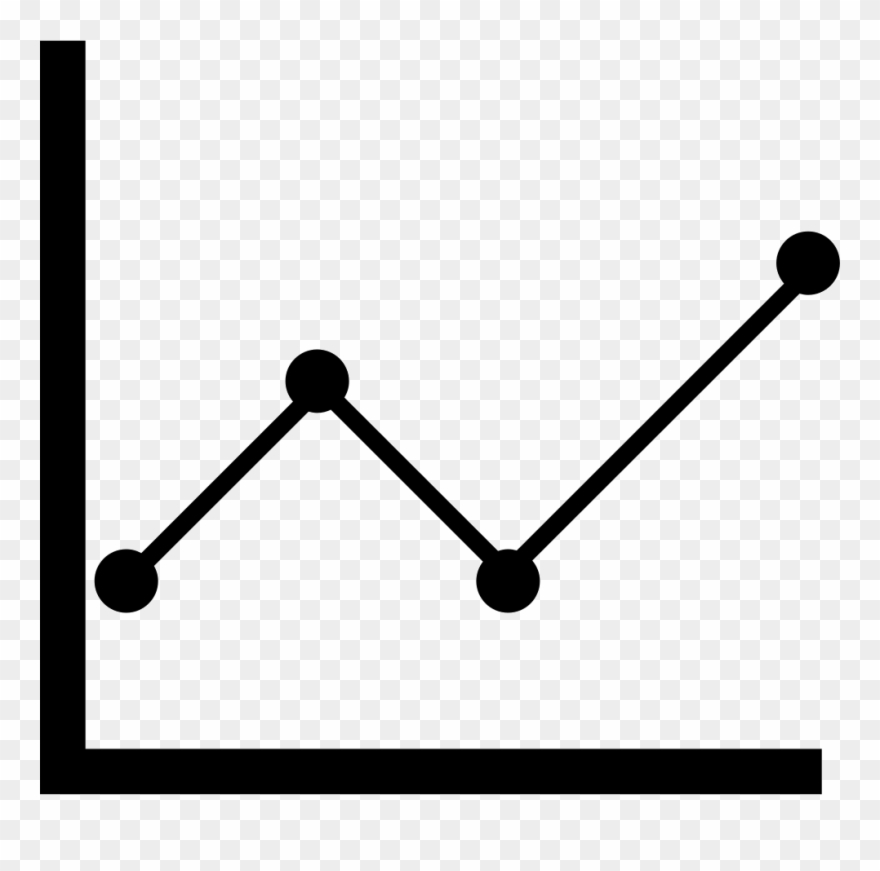 Tile Line Chart Svg Png Icon Free Download - Line Chart Free Vector Clipart