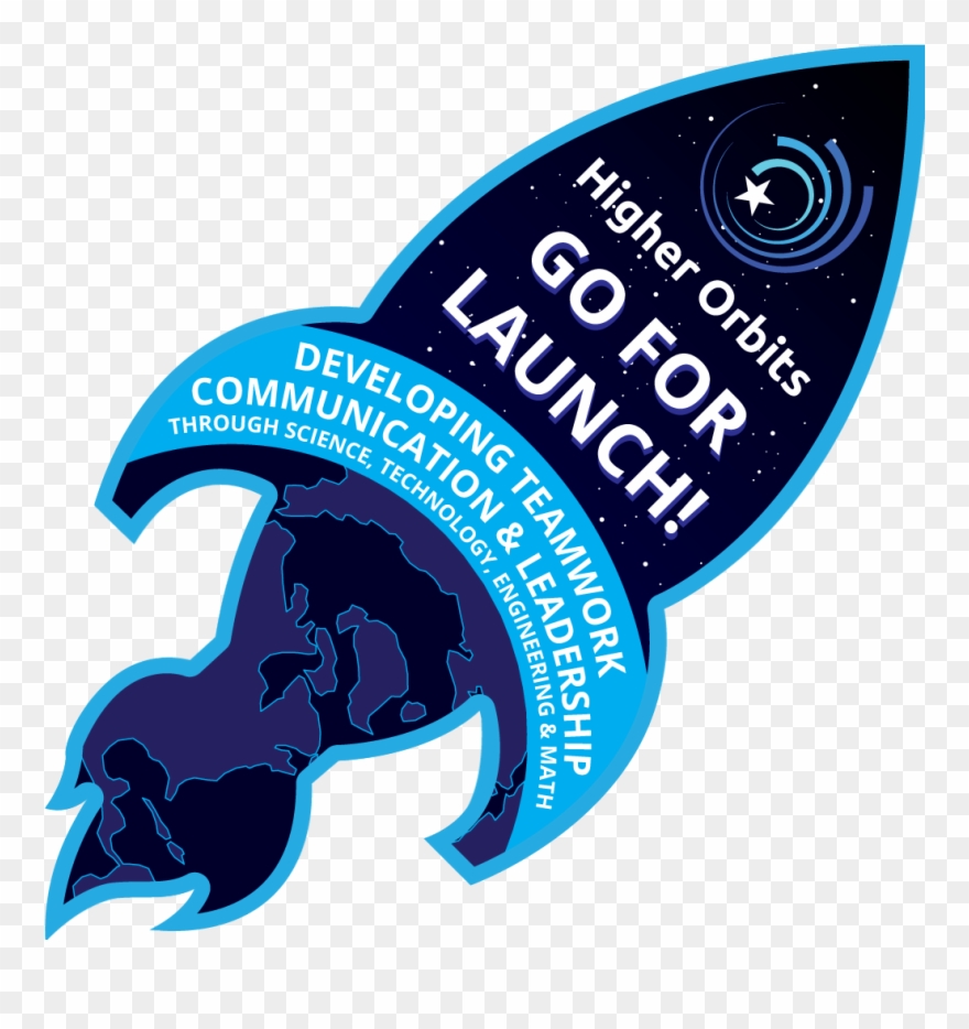 Go For Launch - Higher Orbits Logo Clipart