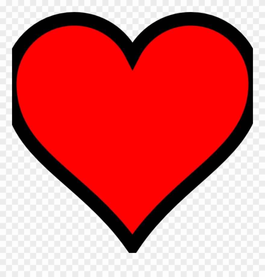 Png Library Library Plain - Cute Heart Clip Art Transparent Png