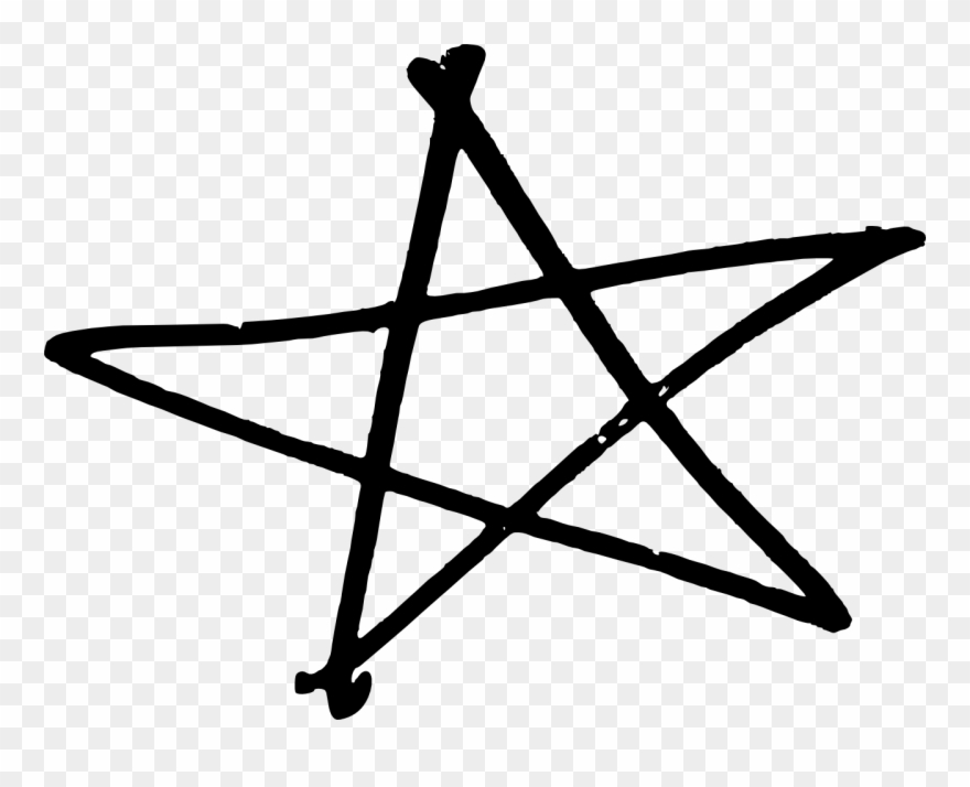 Tags - Star - Graffiti Star Png Clipart