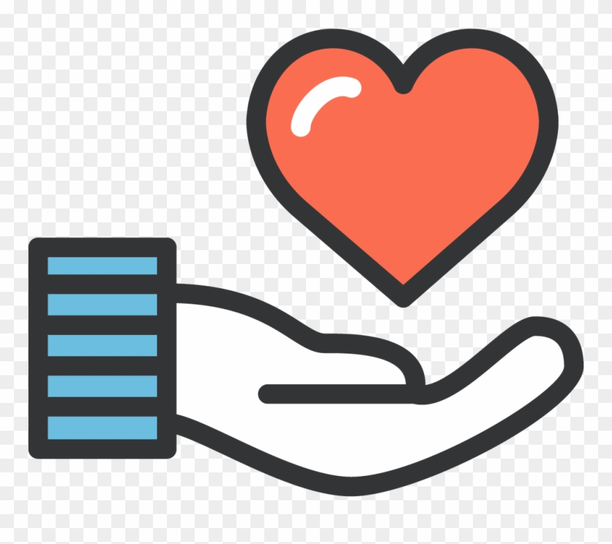 Sharing-love - Love Share Icon Clipart