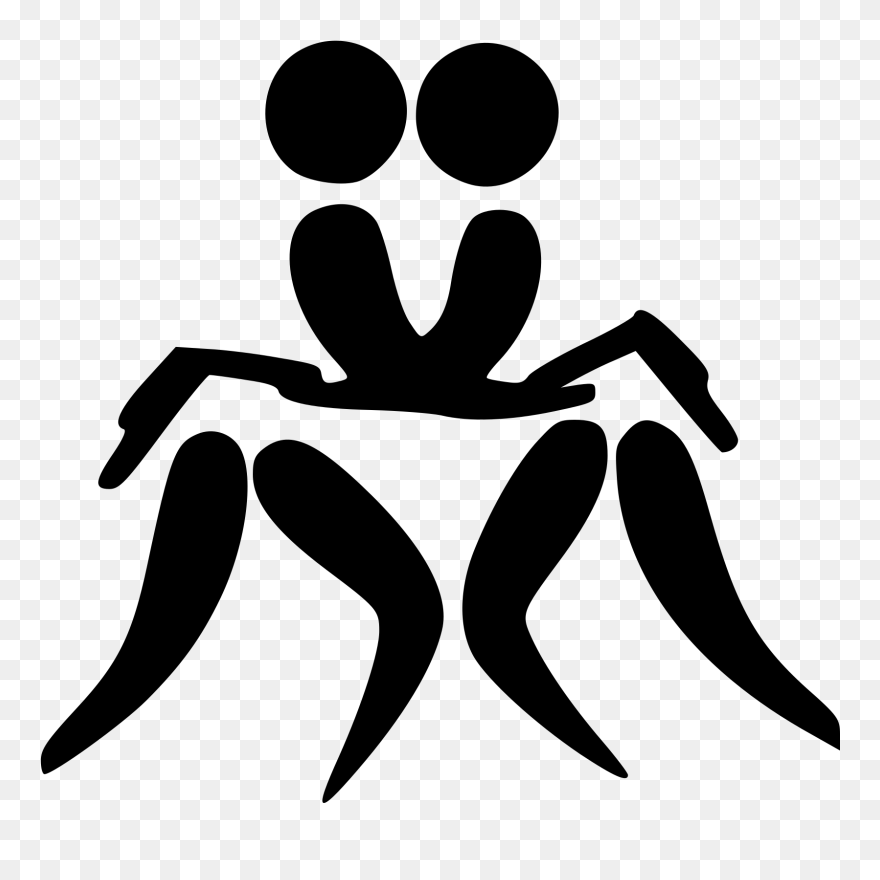 Belt Wrestling Pictogram - Logo Belt Wrestling Clipart