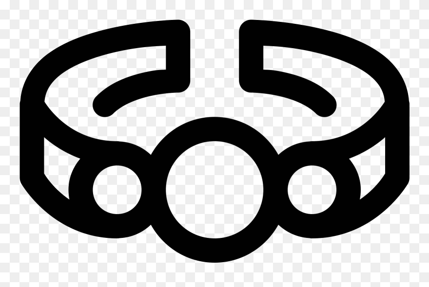 Championship Belt Icon - Circle Clipart