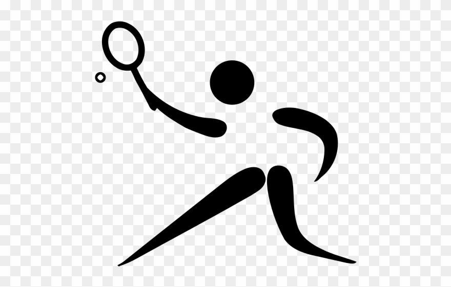 Soft Tennis Pictogram - Pictogram Tennis Clipart