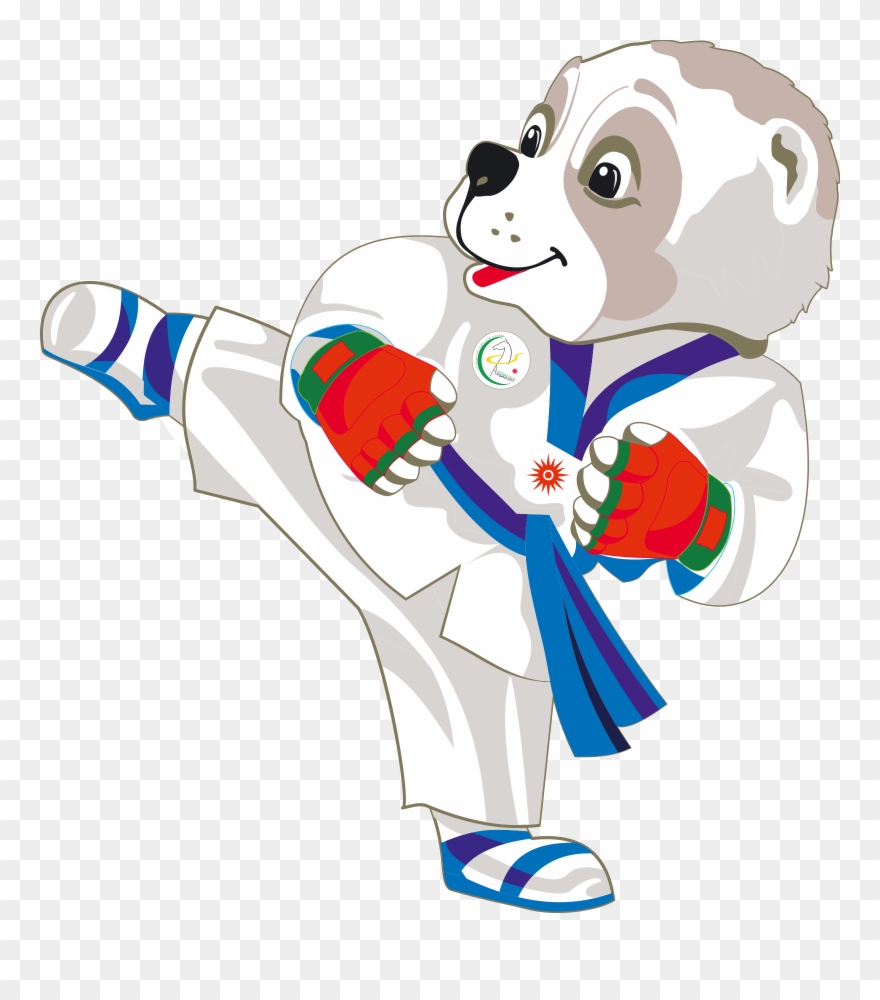 Taekwondo - Illustration Clipart