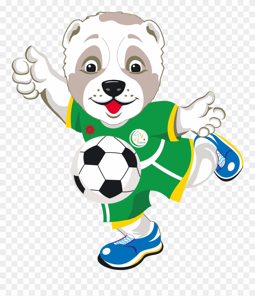 Futsal - Asian Indoor Games Mascot Clipart