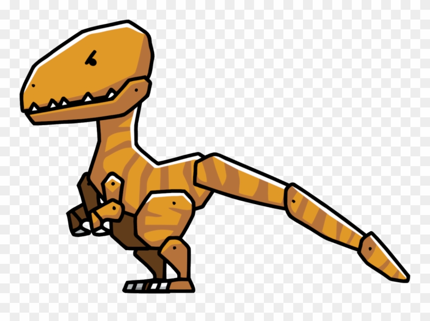 Velociraptor Clipart Prehistoric - Scribblenauts Dinosaur - Png Download