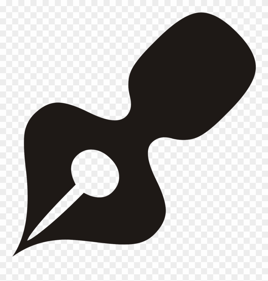 File Wriging Black Down Left Svg Wikimedia - Quaderni Del Plida. A1. Con Cd Audio Clipart