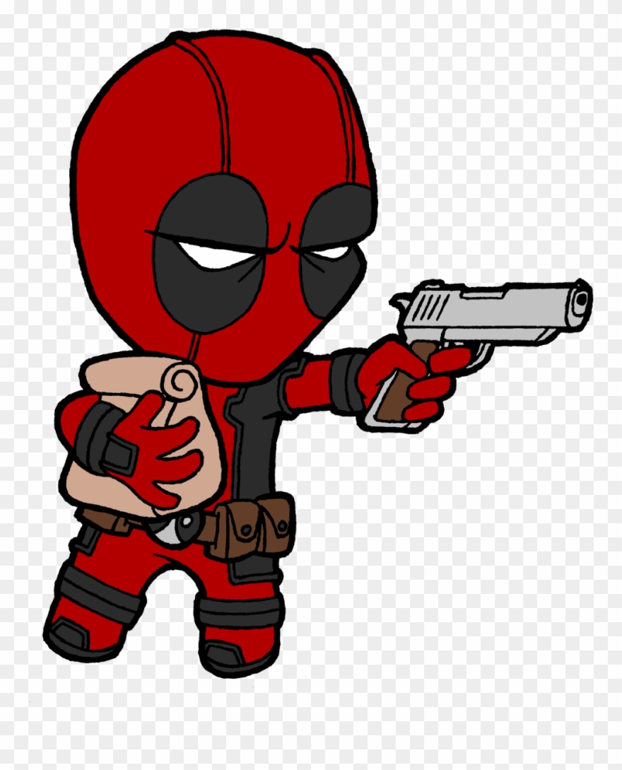 Deadpool - Chibi - Imagenes Animadas De Deadpool Clipart