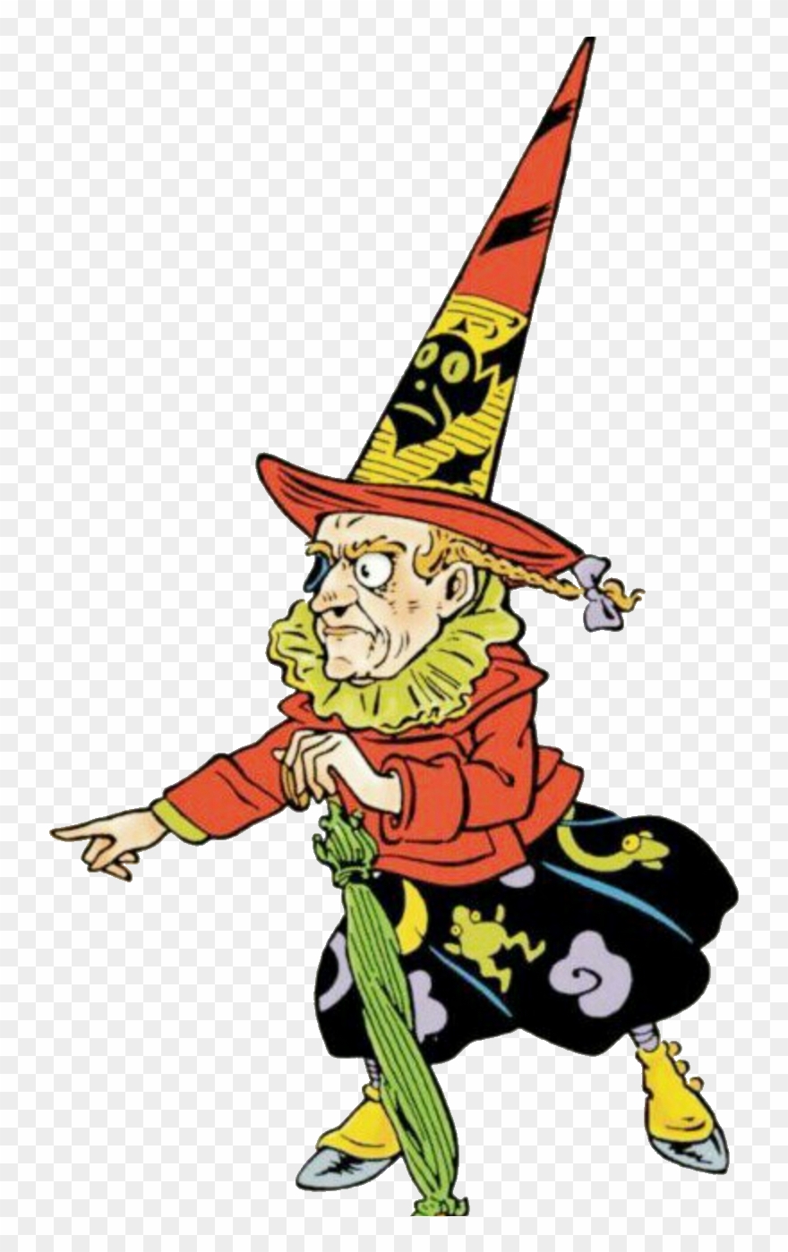 Witchcraft Clipart Wizard Oz - Wicked Witch Of The West Book - Png Download