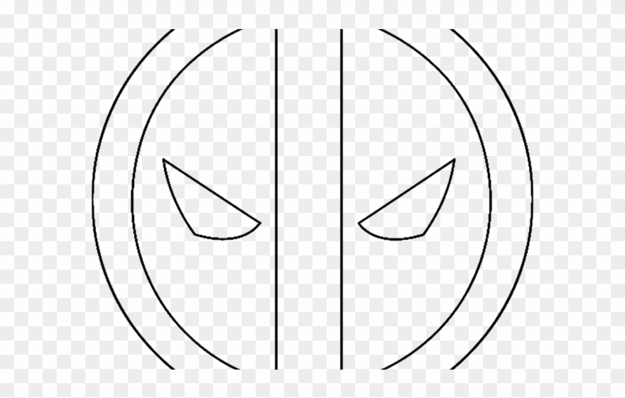 Deadpool Clipart Head - Deadpool - Png Download