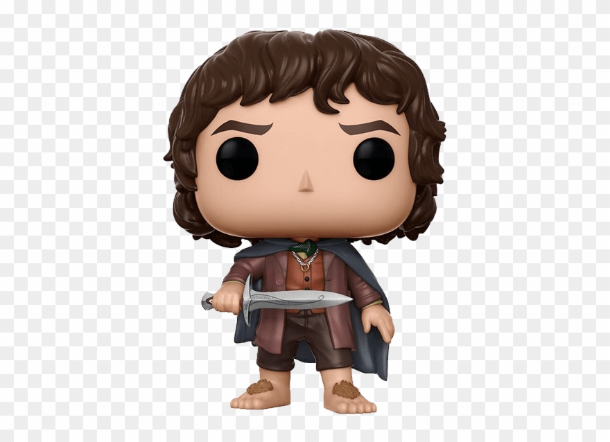 Funko Frodo Baggins Pop Figurine Clipart