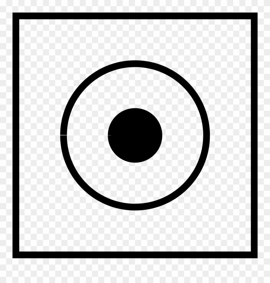 Symbol Washing Machine - Circle Clipart