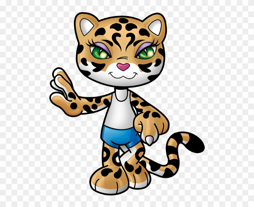 La Jaguar Es “nuna”, Y Fue Elegida Por Ser Un Animal - Mascotas De Los Juegos Suramericanos 2018 Clipart