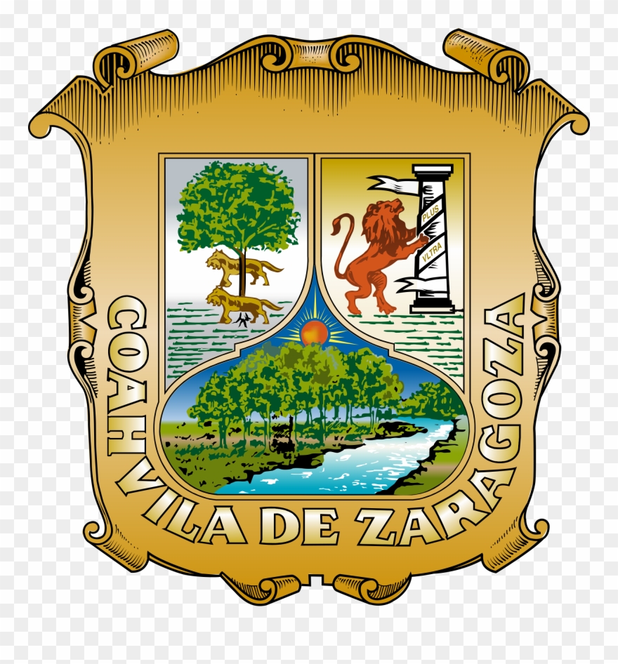 Principales Ciudades De Coahuila - Escudo De Coahuila De Zaragoza Clipart