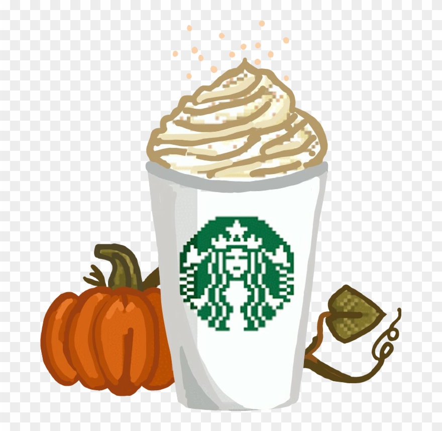 Fall Favorites Starbucks Pumkinspicelatte Pumpkins - Starbucks Pumpkin Spice Latte Transparent Clipart