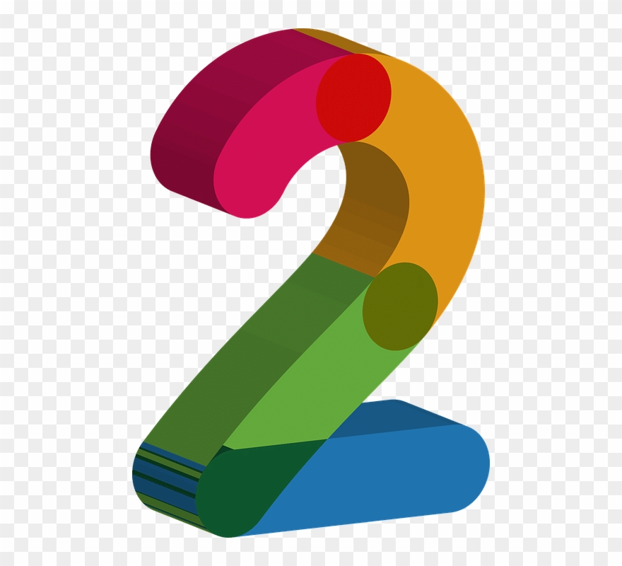 Santa Rita De Casia - Number 2 Design Png Clipart