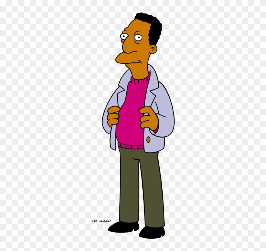 Carl Carlson - Simpsons Carl Clipart