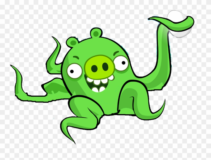 Image Px Octopig Png Wiki Fandom Powered - Angry Birds Alien Pig Clipart