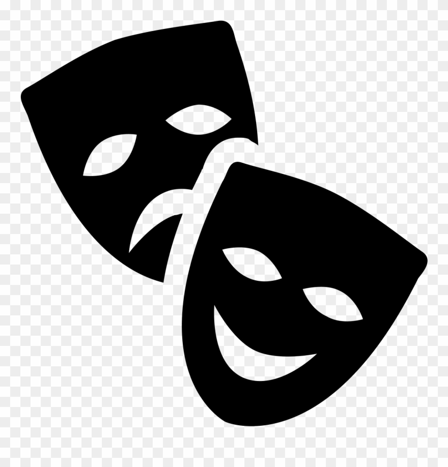 Clip Art Images - Mascaras Teatro Png Transparent Png