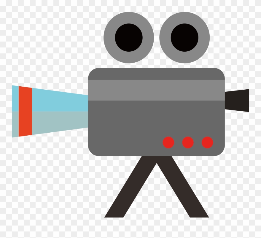 Movies Vector Cinema Film Projector - Film Recorder Clipart