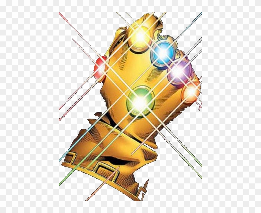 Svg Library Download Collection Of Free Gantlet Clipart - Infinity Gauntlet No Background - Png Download