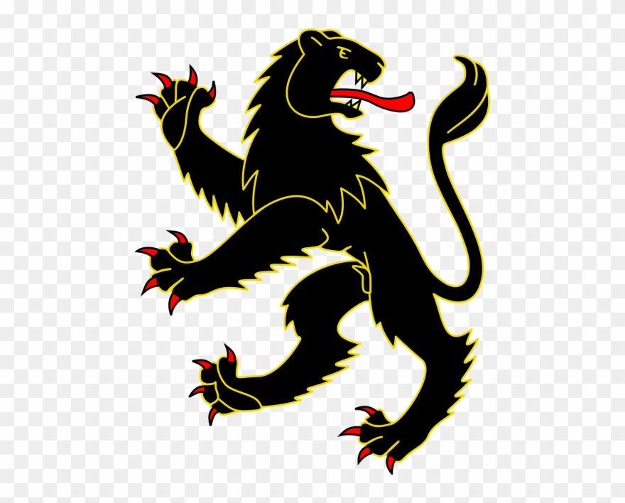 Panther Coat Of Arms Clipart