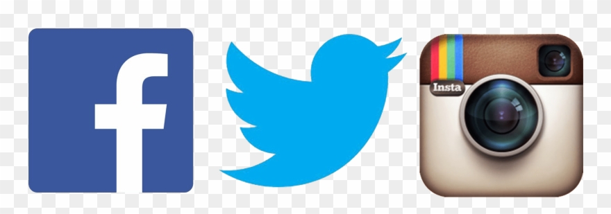 Logo Instagram Facebook Twitter Png Clipart