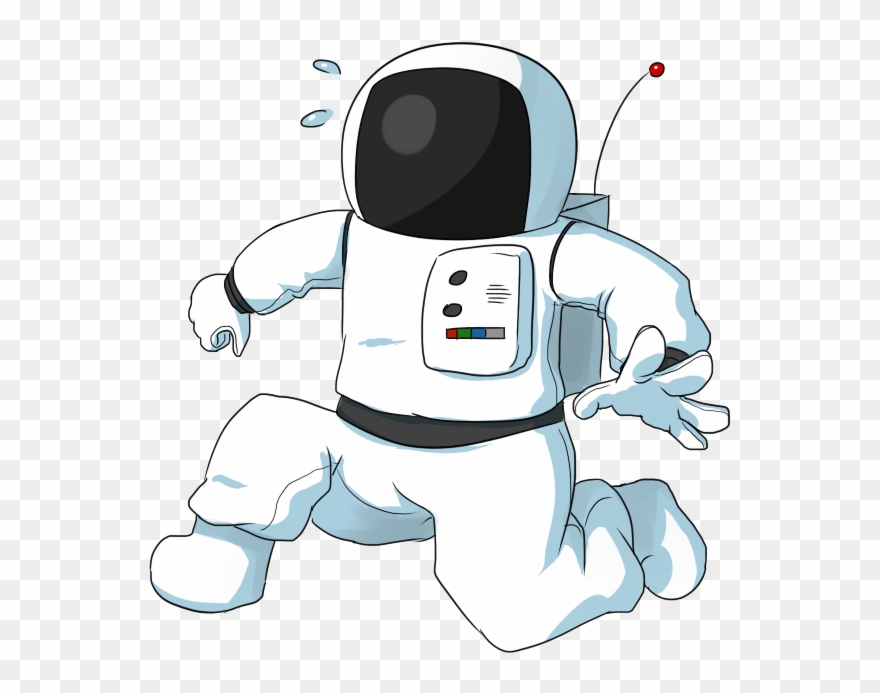Image Library Stock Astronaut On The Moon Clipart - Astronaut Clipart Png Transparent Png