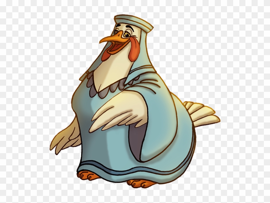 Lady Kluck By Lana Dragičević [©2013] Robin Hood 1973, - Disneys Robin Hood Lady Kluck Clipart