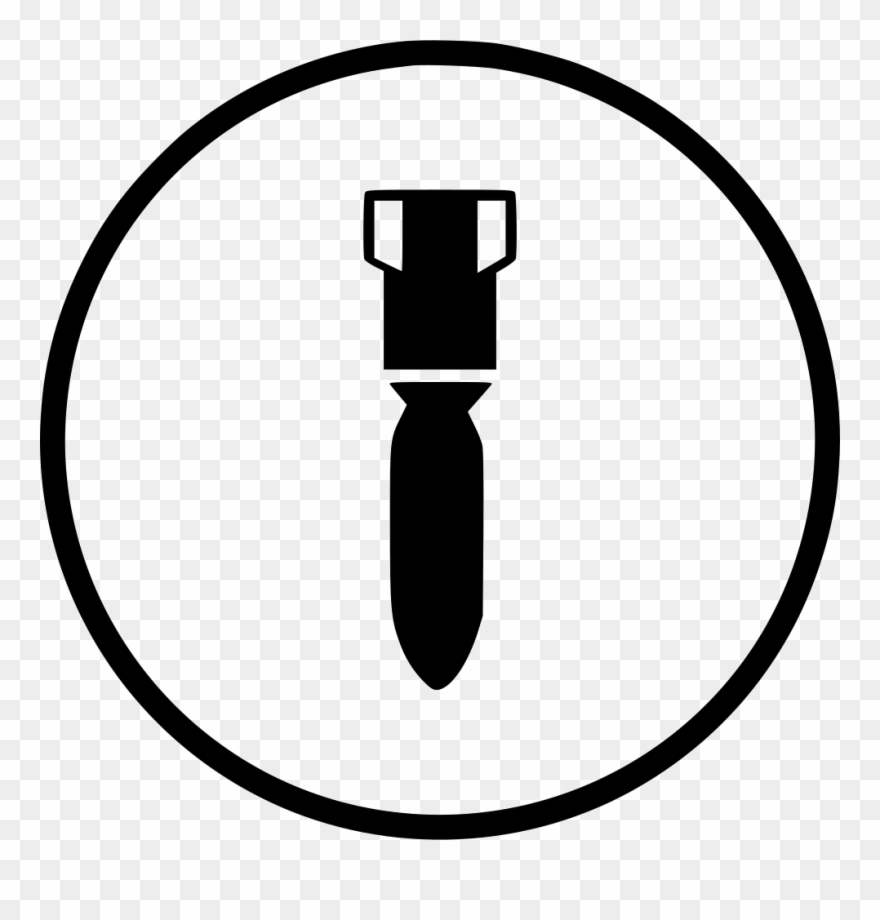 Bomb Svg Rocket - Info Icon Png Clipart
