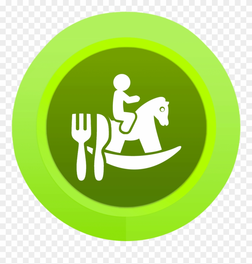 Soft Play With Restaurant - Playground Circle Clip Art Transparent Logo - Png Download