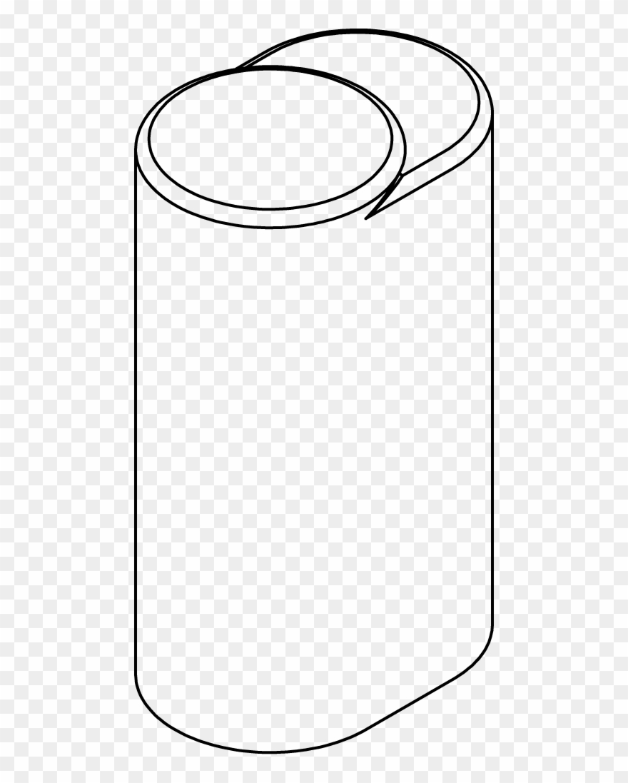 Oval Vertical Storage Tanks - Line Art Clipart