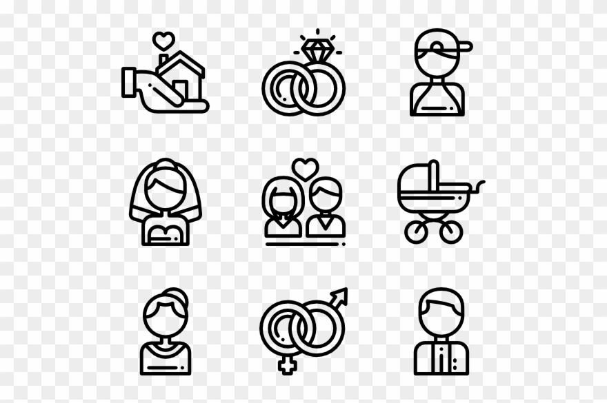 Family Life - Science Fiction Vector Clipart