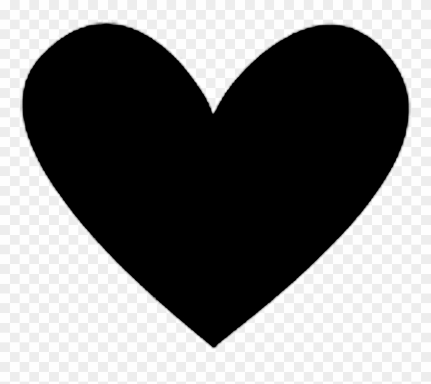 Buffalo Plaid Is All The Rage - Black Heart Png Clipart