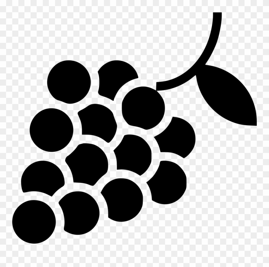 Grapes Svg Png Icon Free Download 443344 Happy Valentine's - Grapes Icon Clipart