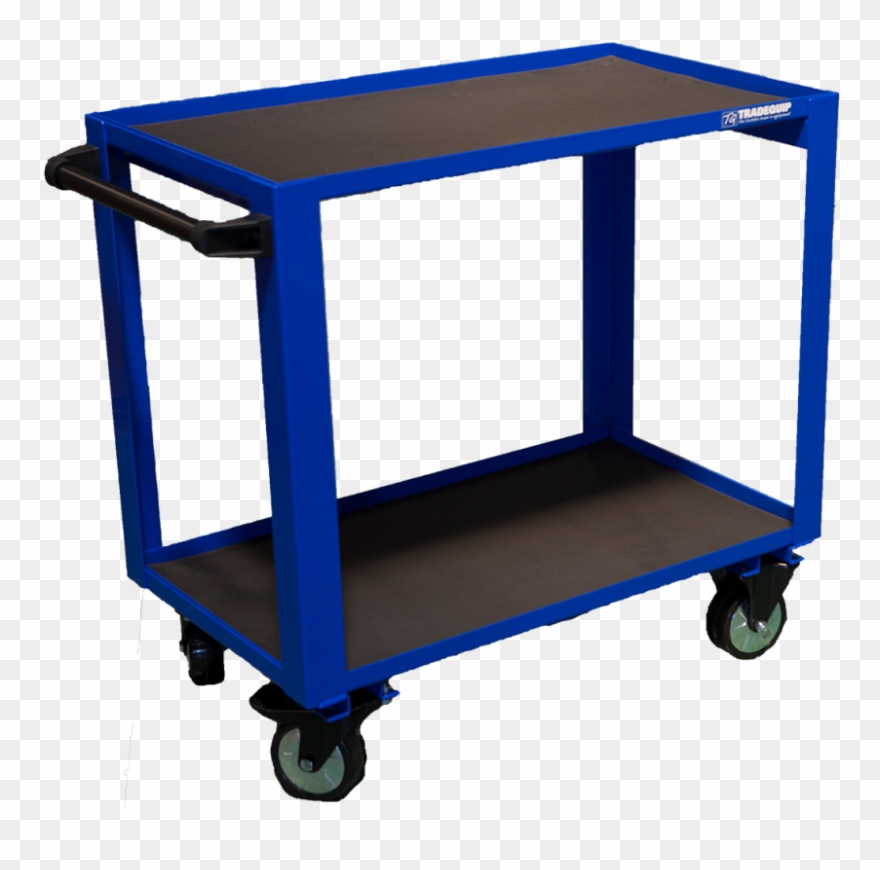 Tradequip Work Trolley 2 Tier - Cart Clipart