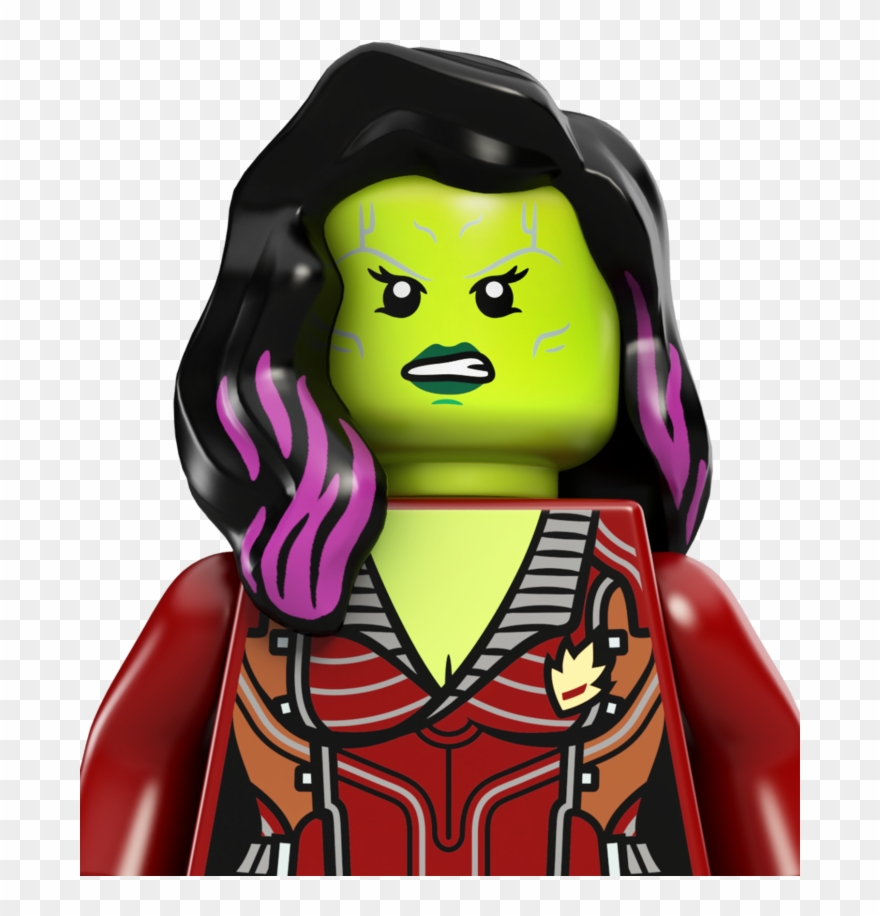 Gamora - Personajes - Lego - Com - Gamora Lego Png Clipart