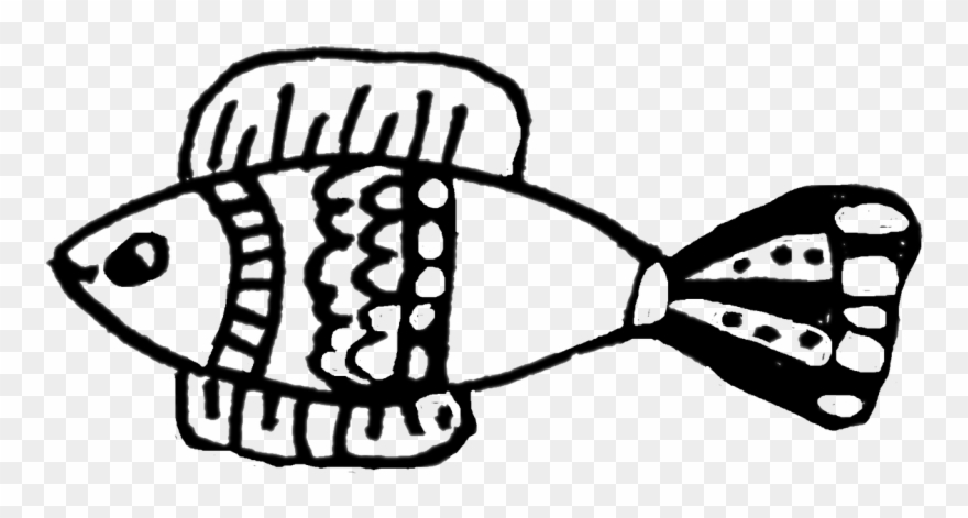 Fish Sea Drawing - ปลา รูป วาด Png Clipart