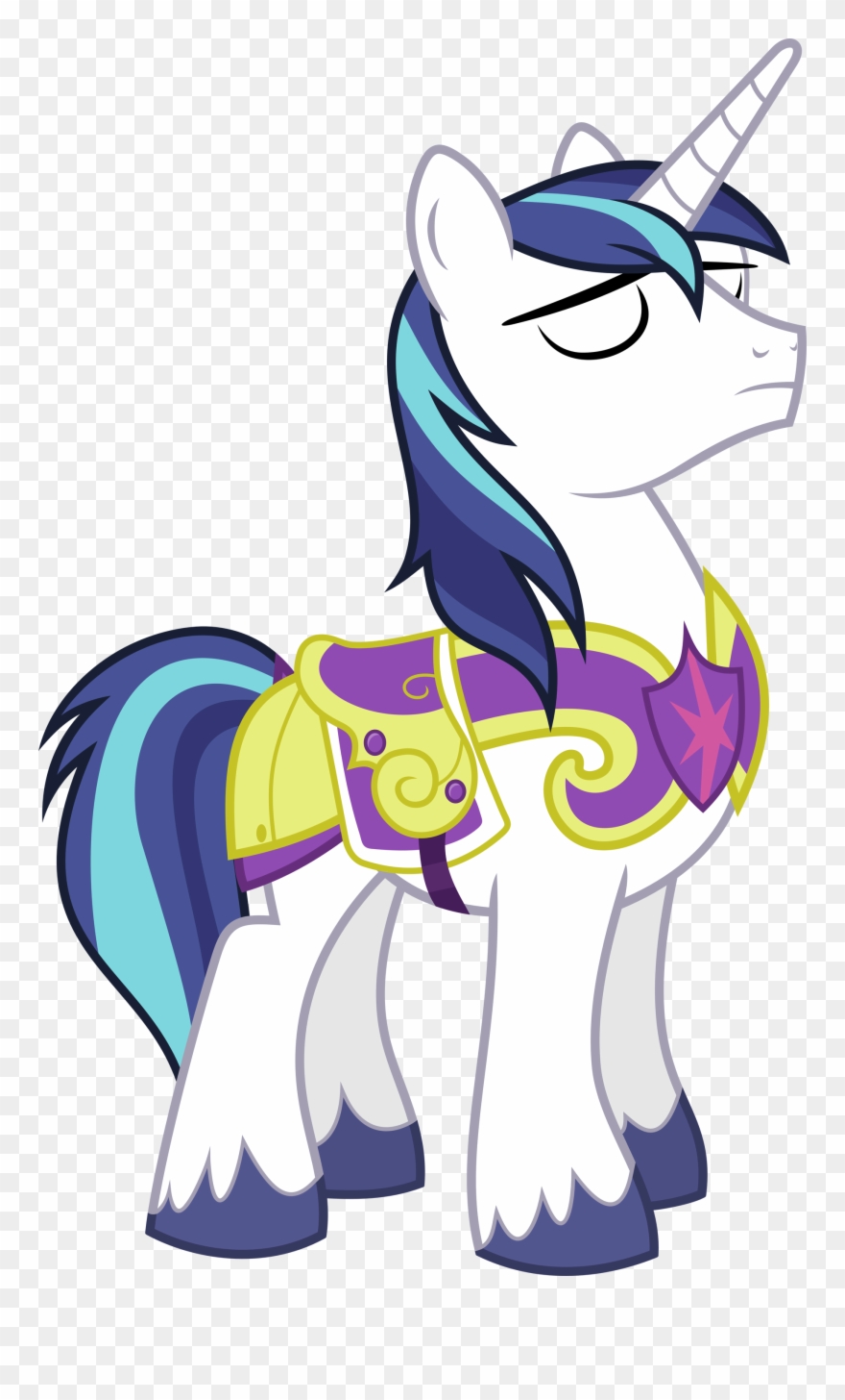 This One Is Blue - Shining Armor Clipart