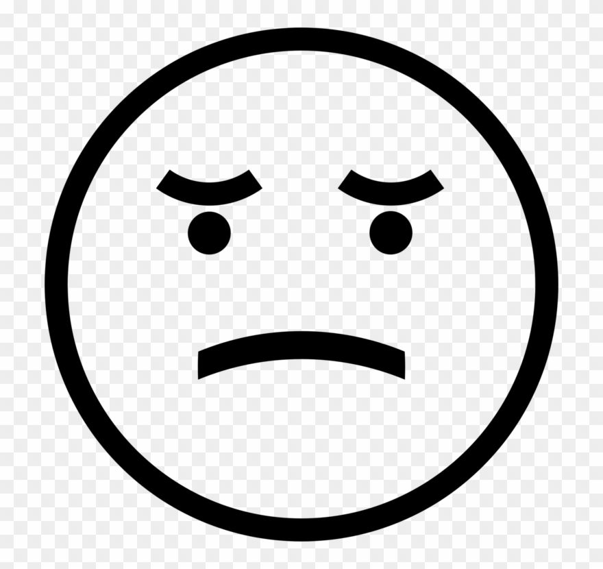 Smiley Emoticon Sadness Face Drawing - Simple Happy Face Drawing Clipart