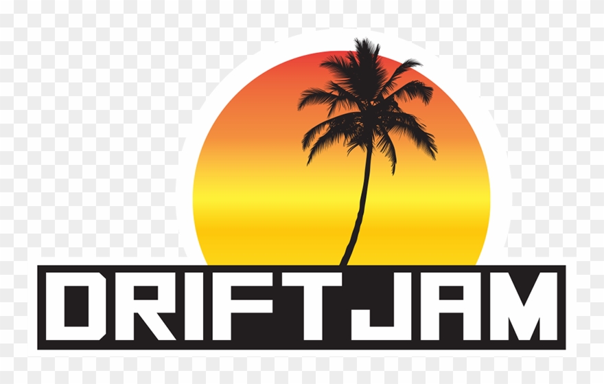 Beach Sunset Clipart - Palm Trees Full Color Airbrush License Plate Free Names - Png Download