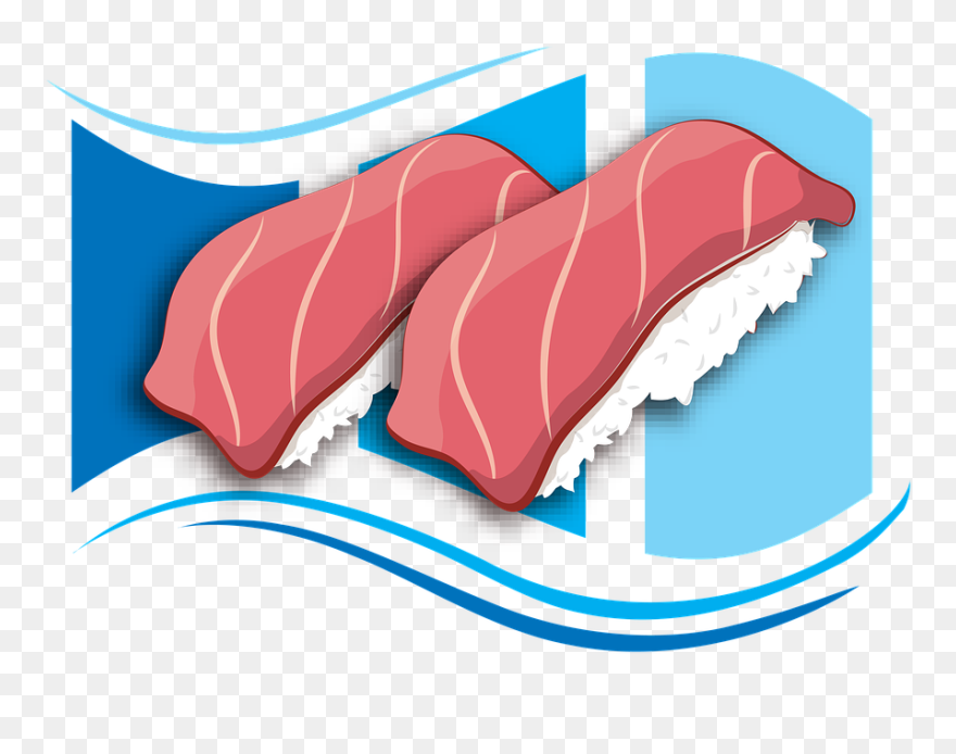 Sushi, Wok, Clipart, Food, Rice, Asian, Cuisine - Rice Asian Cuisine - Png Download