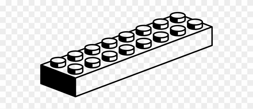 Lego Rubber Stamp Clipart