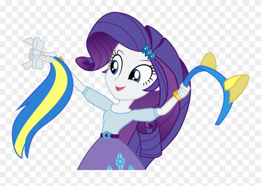 Vector Black And White Stock Cave Vector Canterlot - Canterlot High School Rarity Clipart