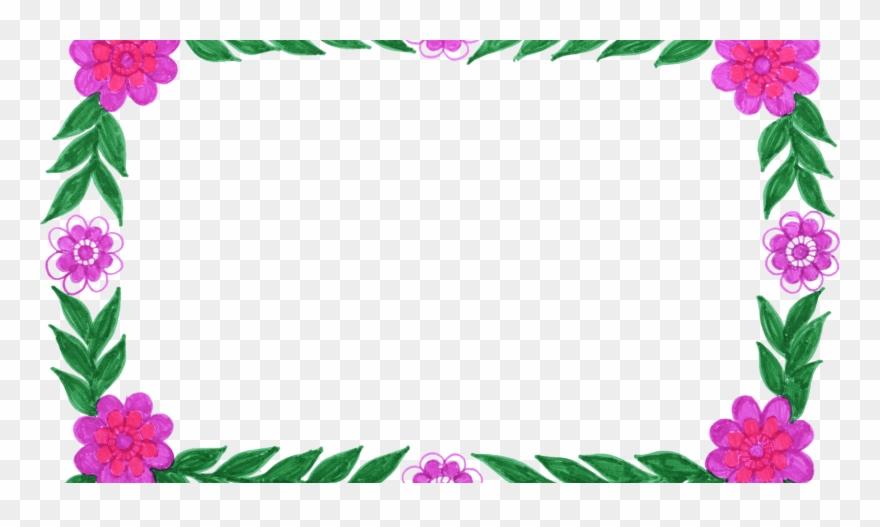 Svg Library Download Canvas Clip Framing - Frames Floral Jpg - Png Download