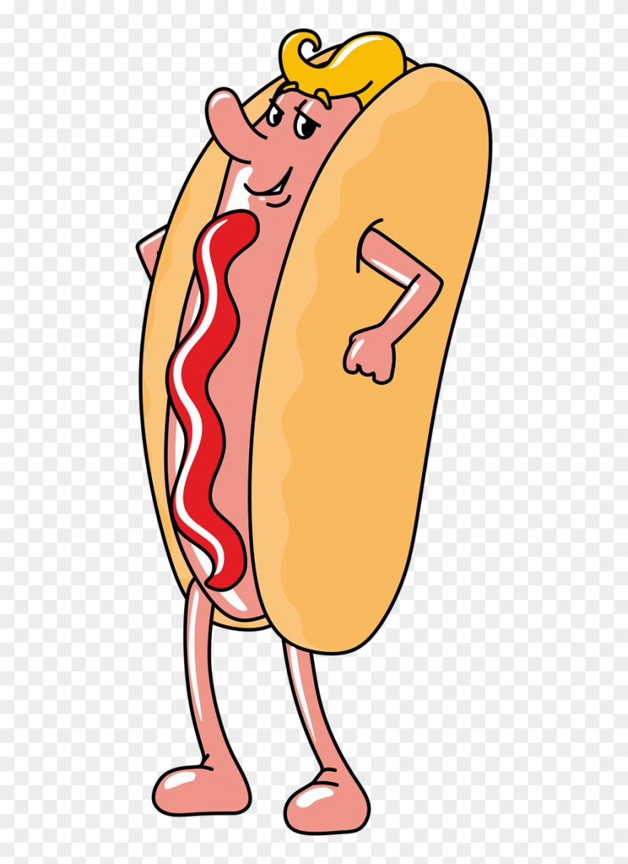 Hot Food,ketchup, - Desenhor Do Cachorro Quente Png Clipart
