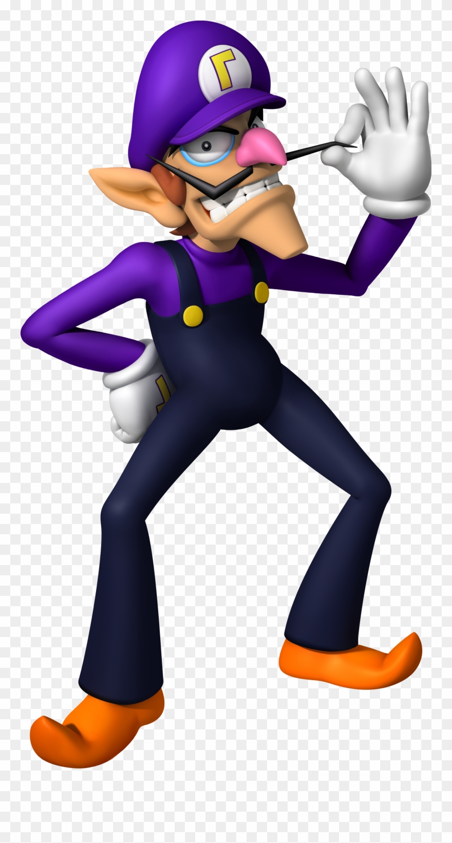 Or Waluigi - Mario Waluigi Clipart